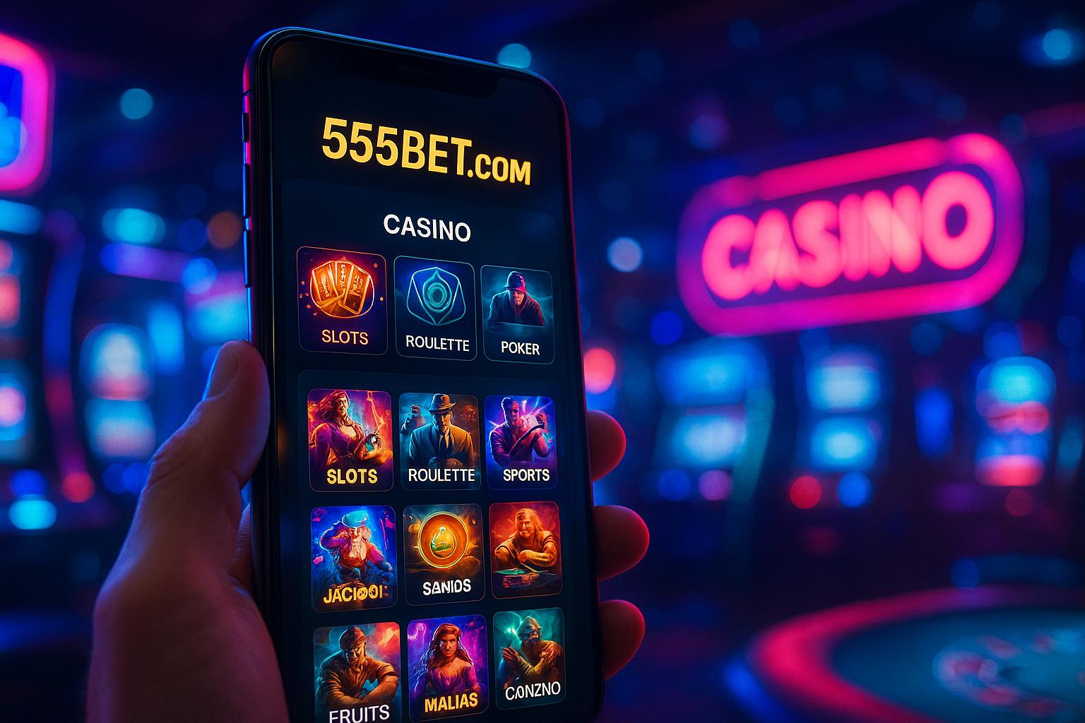 Baixar o 555BET.COM Cassino App