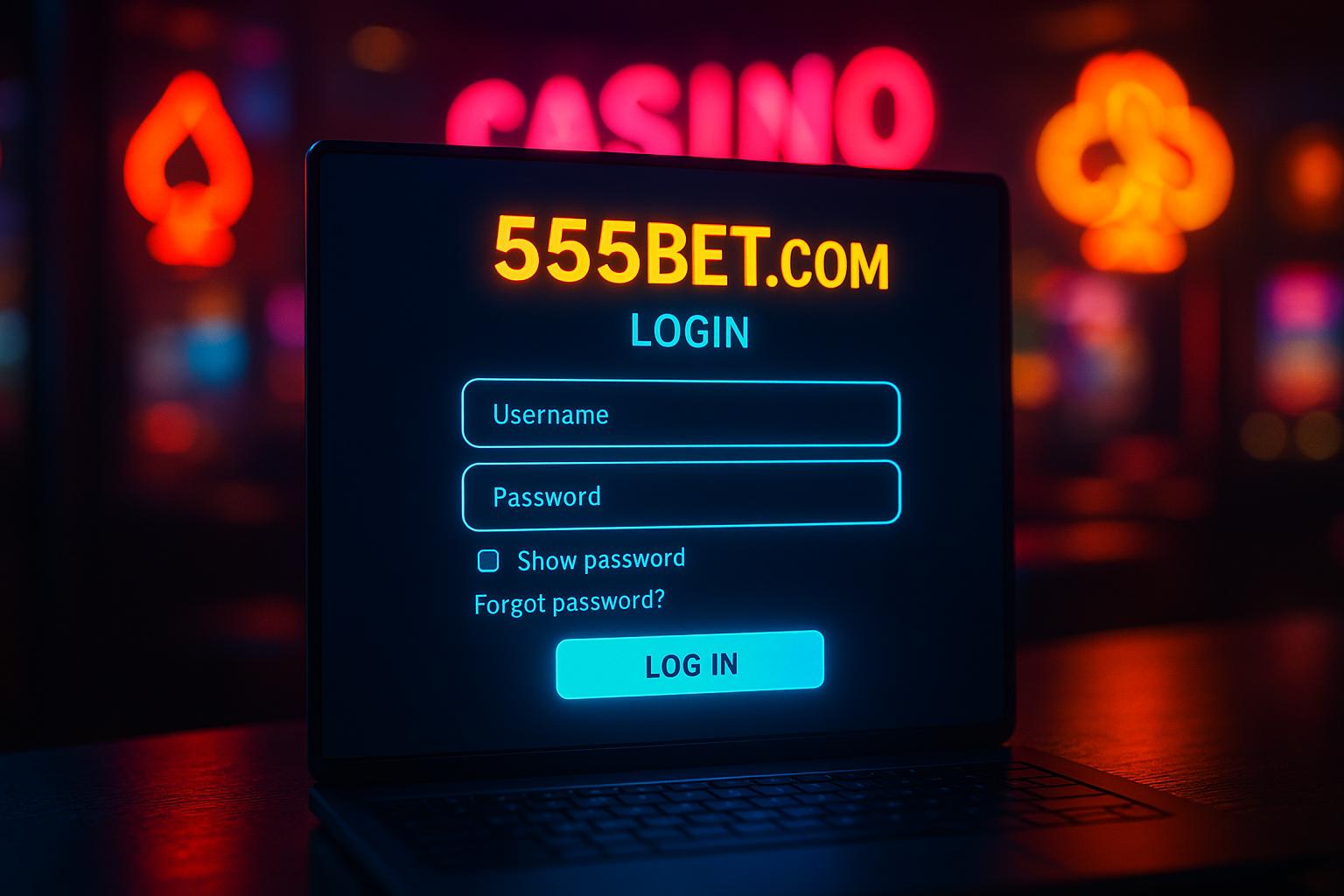 Registro na 555BET.COM Garante Acesso a uma Vasta Seleção de jogo