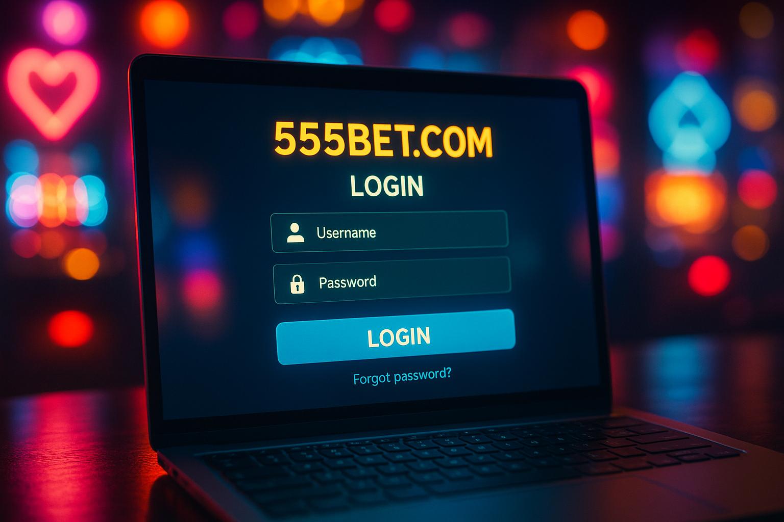 Criar uma nova Conta no plataforma 555BET.COM