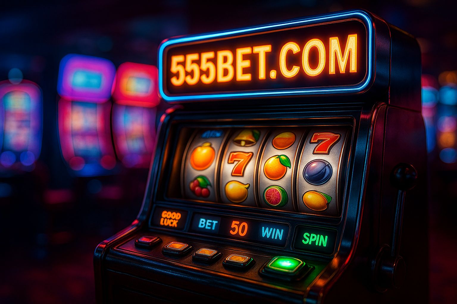 Explore o mundo das slot machines no 555BET.COM Casino